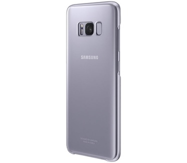 Samsung Galaxy S8 Clear Cover Paars