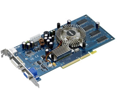 Asus GeForce 6600 LE 128MB DDR (AGP, DVI), N6600LE/TD/128M