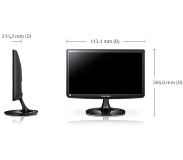 Samsung Syncmaster S19A10N Zwart