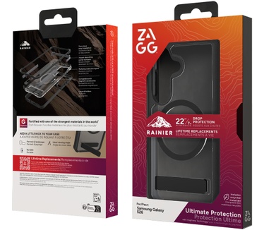 Zagg Rainier Snap KS (Galaxy S26+) Zwart