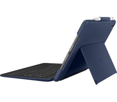 Logitech Slim Combo voor 10,5" iPad Pro, Qwerty UK Blauw