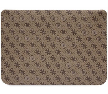 Guess 4G Printed Stripe Sleeve o.a. Apple MacBook (13"/14") Bruin Bruin