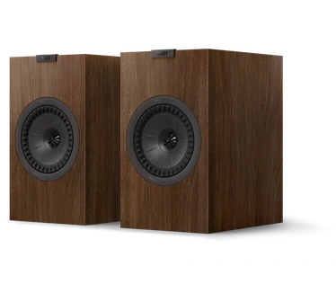 Kef Q3 Meta - Boekenplank Speaker - Walnoot