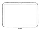 Samsung designpatent tablet front
