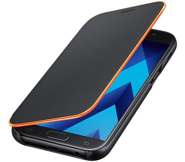 Samsung Galaxy A5 (2017) Neon Flip Cover Zwart