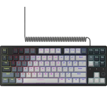 Lorgar Gaming keyboard Azar 514TKL Wired mech RGB White (LRG-GK514TKL-WH)