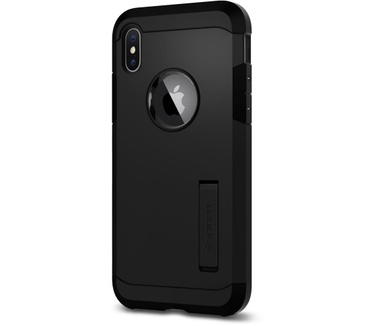 Spigen Apple iPhone X Hoesje Tough Armor Zwart