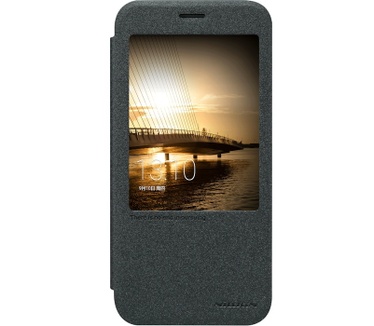 Nillkin New Sparkle S-View Book Case voor Huawei G8 - Zwart