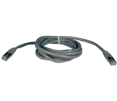 Tripp-Lite Cat5e 350MHz Molded Shielded STP Patch Cable STP (RJ45 M/M) - Grey, 15.24 m (50-ft.)