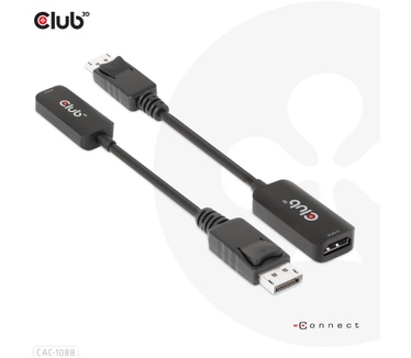 Club 3D DisplayPort1.4 to HDMI 4K120Hz/8K60Hz HDR Active adapter M/F