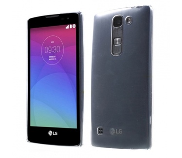 Kees Ultra Dun Transparant Gel Hoesje LG Spirit