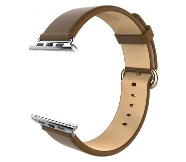 hoco Luxe Classic Lederen Watchband Apple Watch (38mm) - Brown