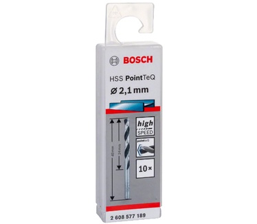 Bosch HSS Spiraalboor PointTeQ