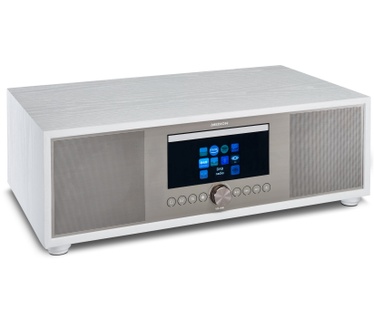 Medion All-in-One audiosysteem P66024 - | Internet-/DAB+-/-FM-radio | CD/MP3-speler | Bluetooth 5.0 | 2.1 soundsysteem | 2x 20 W plus 40 W RMS | LCD-display 2,8') - WIT
