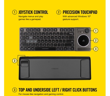 Corsair K83 Wireless Entertainment (FR)