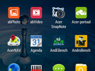 Screenshot Acer Liquid E700 (voor sub-200 euro shootout)