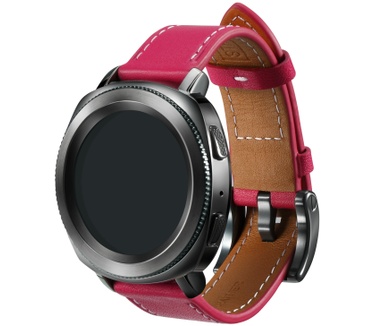 Samsung Gear Sport Lederen-Armband - Roze