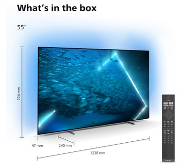 Philips 55OLED707/12 Zwart