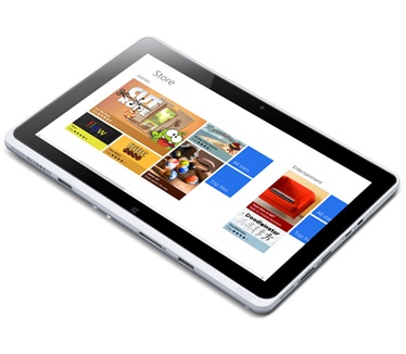 Acer Iconia Tab W510 64GB + keyboarddock Wit