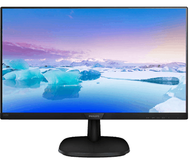 Philips Full HD LCD-monitor 243V7QJABF/00 Zwart