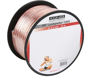 Konig 2x 2.5mm², 25m