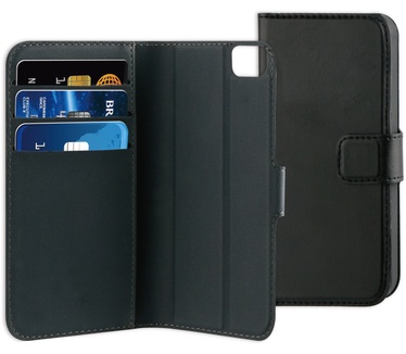 BeHello iPhone 5 / 5S / SE 2-in-1 Wallet Case Black