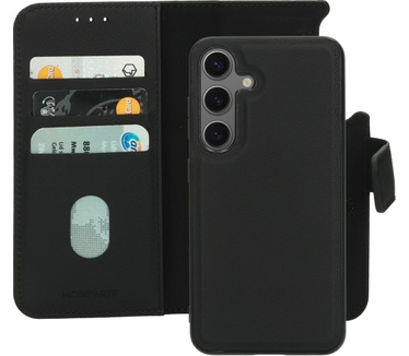 Mobiparts Leather 2 in 1 Wallet Case Samsung Galaxy S24 Black