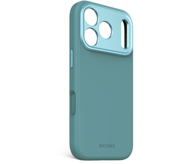 Decoded Silicone Backcover Apple iPhone 17 Pro Retro Blue