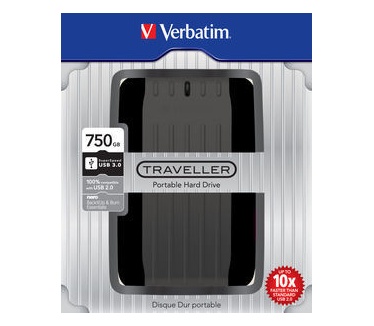 Verbatim Traveller USB 3.0 1TB Zwart