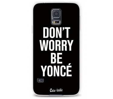 Casetastic Softcover Samsung Galaxy S5 - Don't Worry Be Yoncé