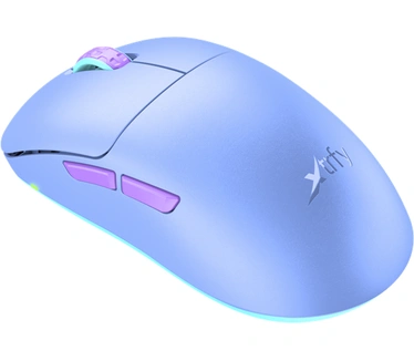 Xtrfy M8 Wireless - Frosty Purple - Gaming muis - Optisch - 5 knoppen - Paars