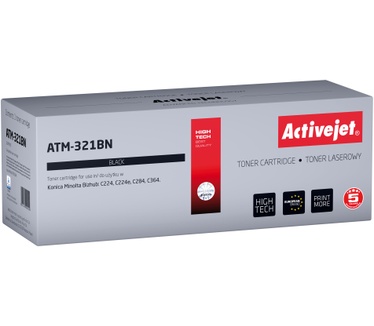 Activejet Activejet Toner Cartridge ATM-321BN (vervanging Konica Minolta TN321K; Supreme; 27000 pagina's; zwart)