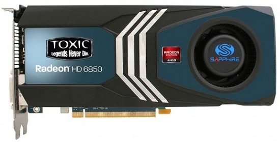 Sapphire HD 6850 Toxic