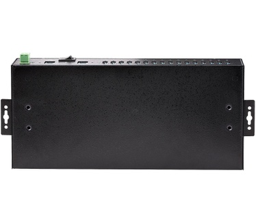 Startech.com 16-Port Industrial USB 3.0 Hub, 5Gbps, Staal, DIN/Wand/Rack Monteerbaar, ESD Beveiliging, Terminal Block Voeding, Tot 120W Gedeelde USB Charging, Dual-Host Hub/Switch