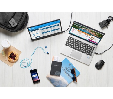 HP 6KD07AA Grijs, Zwart