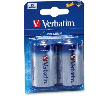 Verbatim D-alkalinebatterijen