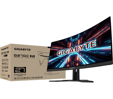 Gigabyte G27QC A Zwart