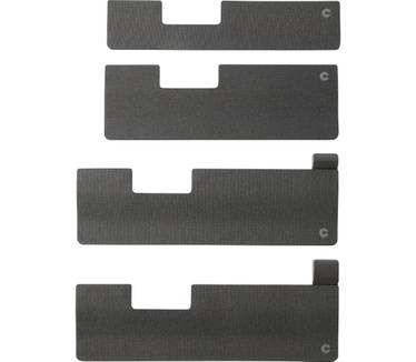 Contour Design RollerMouse Pro (bedraad) met Regular polssteun in stof Donkergrijs