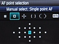 Canon EOS 7D af-selectie