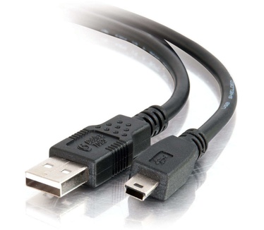 CablesToGo 1 m USB 2.0 A naar Mini-b kabel