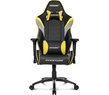 AK Racing Overture Gaming Chair (Zwart/Geel)