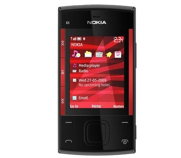 Nokia X3 Rood