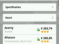 Screenshots Tweakers.net-Android-app