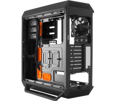 be quiet! Silent Base 800 Zwart/Oranje Window