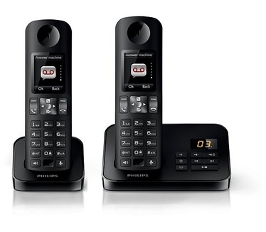 Philips D605, Duo, Zwart