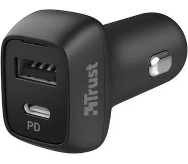 Trust Qmax 30W Ultra-Fast USB-C & USB Car Charger with PD