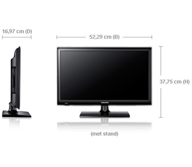 Samsung Series 5 UE22ES5400W Zwart