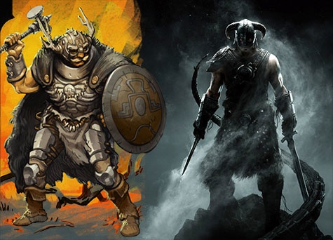 Scrolls vs The Elder Scrolls V: Skyrim