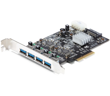 Startech.com 4 poorts USB 3.1 (10Gbps) kaart 4x USB-A met twee onafhankelijke kanalen PCIe