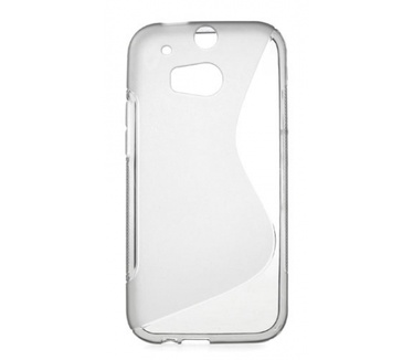 Kees KEES S-line Gel Hoesje HTC One M8 - Grijs